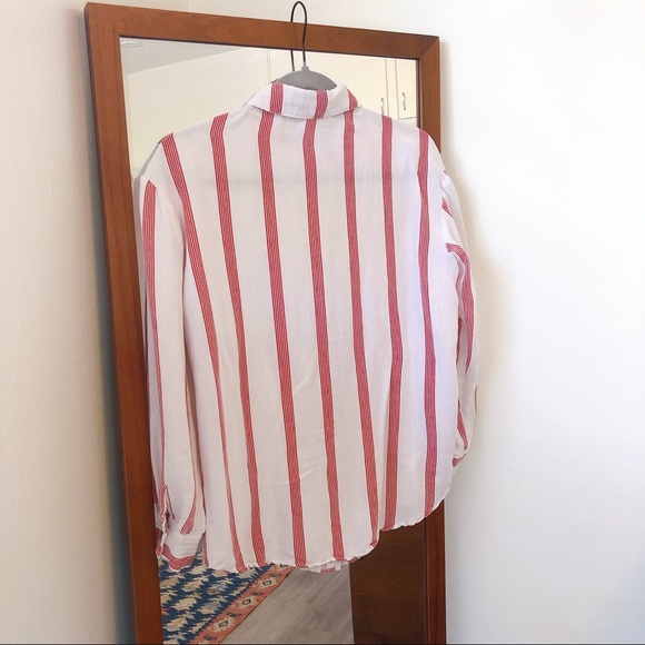 Nasty Gal // Small // Stripped button up - Picture 3 of 3